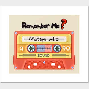 Cassette Remember Me? Music Is Life Posters and Art